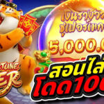 Fortune Tiger เกมสล็อตปีเสือการเป็นอมตะของเขาคือเสือโคร่งสีทองได้กำไรเยอะ