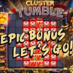 Cluster Tumble ทดลองเล่นสล็อต Relax Gaming ค่ายเกมฮิต เล่นฟรี